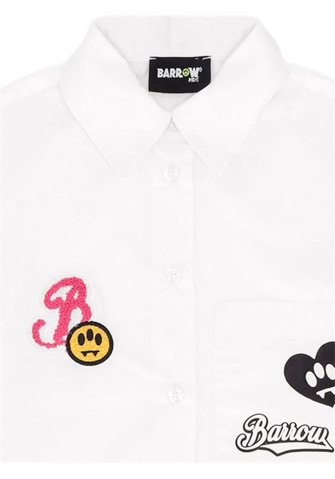 Camicia con logo BARROW KIDS | S6BKJGSI154002